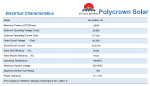 پنل خورشیدی 330 وات مونوکریستال Half Cell برند Polycrown - Image 2