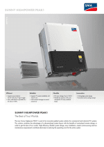 اینورتر متصل به شبکه 75 کیلووات سه فاز SMA مدل Sunny Highpower PEAK1 - Image 4