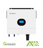 سانورتر 6 کیلووات، 48 ولت، 100 آمپر MPPT برند Growatt مدل SPF 6000 ES Plus