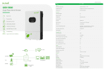 سانورتر 6 کیلووات، 48 ولت، 80 آمپر MPPT برند Go Green مدل GGIV 6000 - Image 2