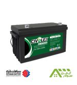 باتری 100 آمپرساعت سولار ژل برند سپاهان سری CIVOLEX