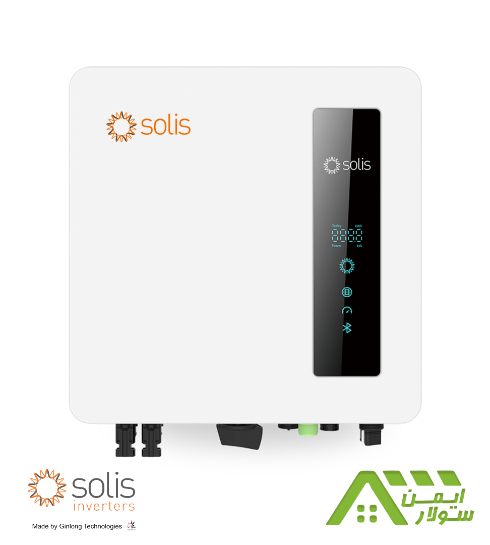 Face اینورتر متصل به شبکه 5 کیلووات تک فاز SOLIS مدل S6-GR1P5K-S - Image 1