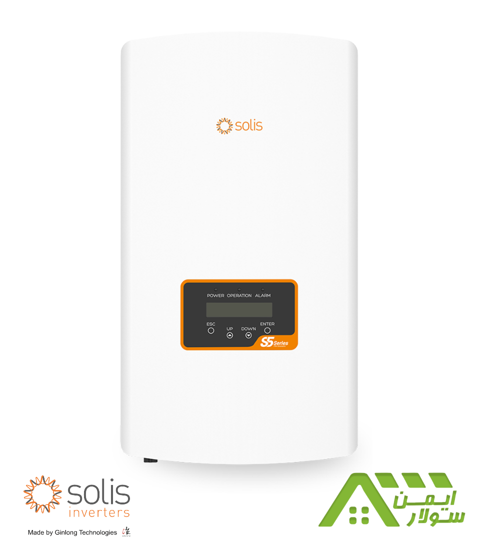 Face اینورتر متصل به شبکه (آنگرید) 20 کیلووات سه فاز SOLIS مدل S5-GR3P20K - Image 1