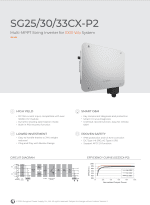 اینورتر متصل به شبکه 30 کیلووات سه فاز SUNGROW مدل SG30CX-P2 - Image 3
