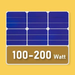 پنل خورشیدی 100-200 وات