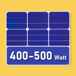 پنل خورشیدی 400-500 وات