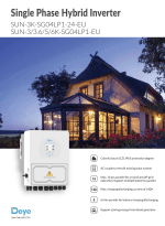 اینورتر هیبریدی خورشیدی 5 کیلووات LV تک فاز DeYe مدل Sun-5K-SG04LP1-EU - Image 4