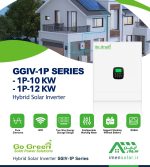 اینورتر هیبرید خورشیدی گوگرین gogreen مدل GGIV-1p -10و12کیلووات