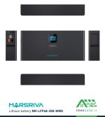 باتری لیتیومی 350 آمپر ساعت 51.2 ولت برند MARSRIVA مدل MR-LFP48-350-WMD - Image 5