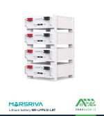 باتری لیتیومی 100 آمپر ساعت 51.2 ولت رکمونت برند MARSRIVA مدل MR-LFP5.12-LRT