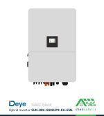 اینورتر هیبریدی خورشیدی 80 کیلووات سه فاز MPPT برند DeYe مدل SUN-80K-SG02HP3-EU-EM6