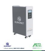 باتری لیتیومی 400 آمپر ساعت 51.2 ولت یورونت EURONET مدل NEO 51.2V 400AH