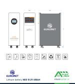 خرید باتری لیتیومی 600 آمپر ساعت 51.2 ولت EURONET مدل NEO 51.2V 600AH