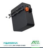نمای پشت باتری لیتیومی MARSRIVA مدل MR-LFP12-200-WMD