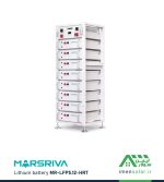 باتری لیتیومی ESS ولتاژ بالا (HV) 100 آمپرساعت 51.2 ولت MARSRIVA مدل MR-LFP5.12-HRT