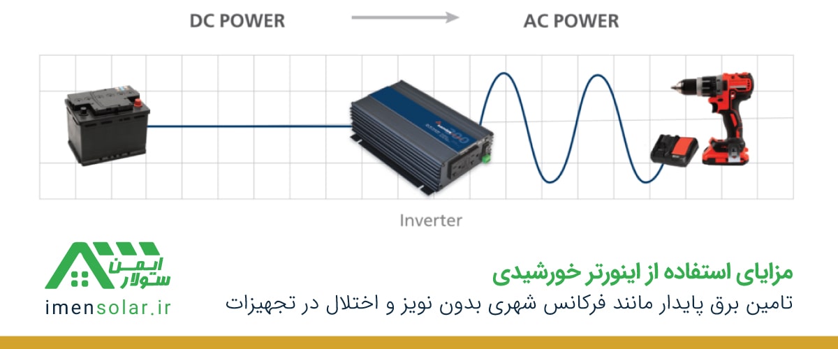 مزایای استفاده از اینورتر سینوسی برای برق خورشیدی
