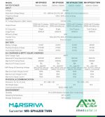 مشخصات فنی سانورتر مارس ریوا MARSRIVA مدل MR-SPH4200 TWIN