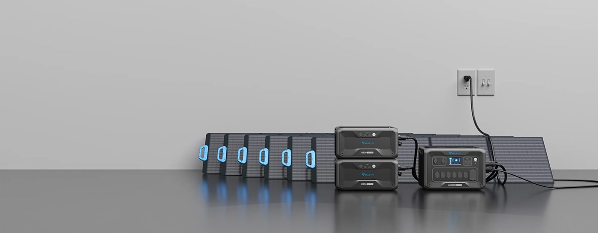 قابلیت شارژ سریع پاوراستیشن BLUETTI AC300