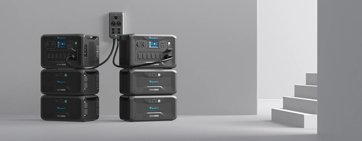 خروجی 240V پاوراستیشن بلوتی BLUETTI AC300