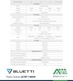 مشخصات فنی پاور استیشن AC70P بلوتی BLUETTI