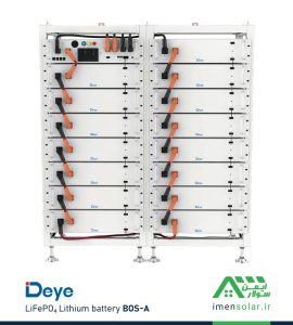 باتری لیتیومی ESS ولتاژ بالا (HV) 200 آمپر ساعت 38.4 ولت DeYe مدل BOS-A