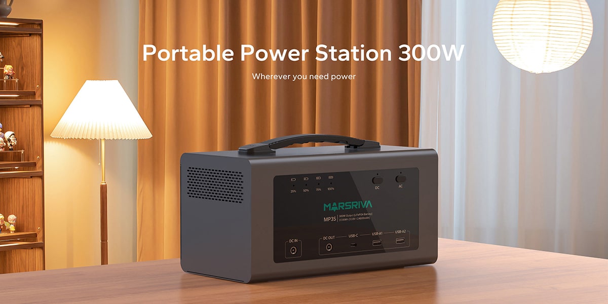 پاور استیشن قابل حمل 300W وات