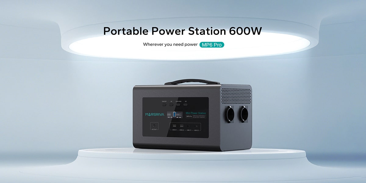 پاور استیشن قابل حمل 600W وات
