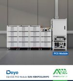 اینورتر هیبریدی صنعتی (PCS) سه فاز برند DeYe مدل SUN-100KPCSL01HP3