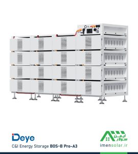 باتری ذخیره‌ انرژی (ESS) صنعتی 314 آمپر ساعت 51.2 ولت برند DeYe مدل BOS-B Pro-A3