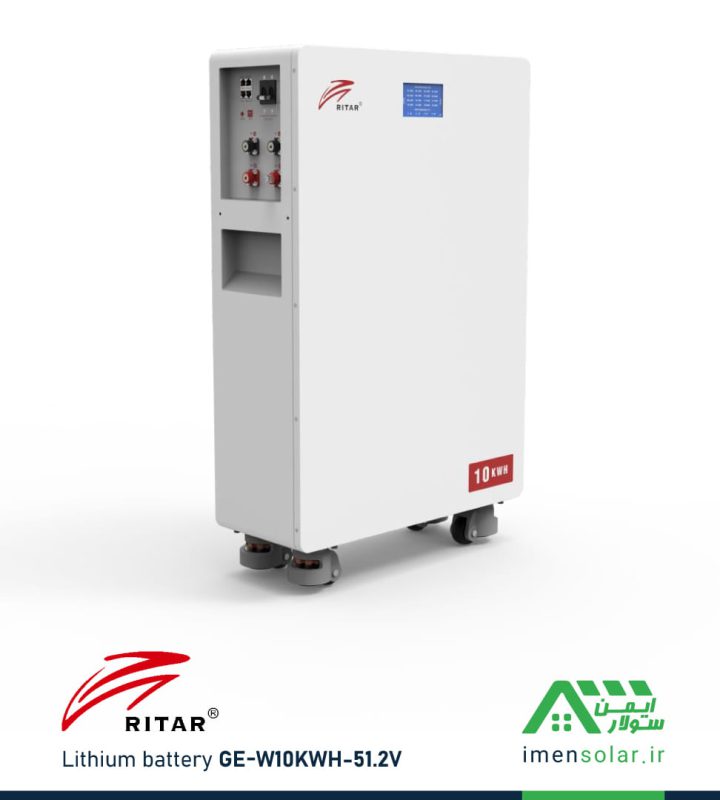 باتری لیتیومی 200 آمپرساعت 51.2 ولت ریتار Ritar مدل GE-W10KWH-51.2V