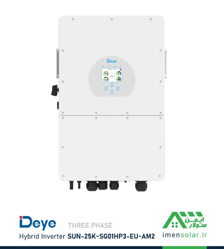 اینورتر هیبریدی 25 کیلووات DeYe مدل SUN-25K-SG01HP3-EU-AM2